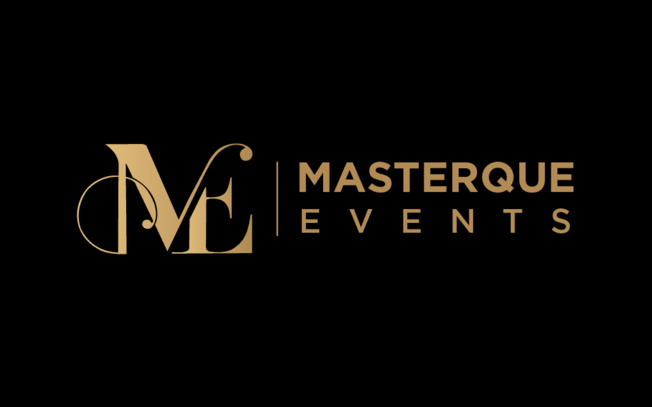 KD Enterprises Creative Art Work Logo - Masterque Events
